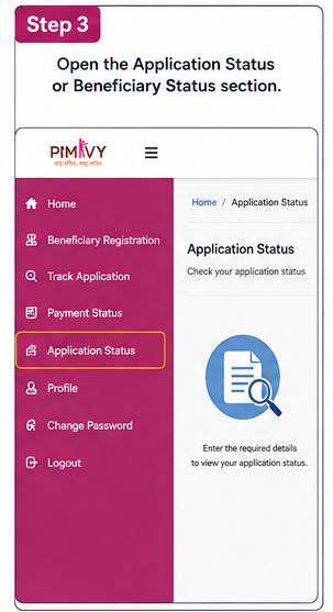 Application Status